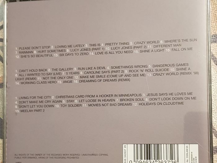 Aslan: The Platinum Collection Triple CD With Booklet