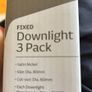 downlight Satin Nickel 3 pack Image 2
