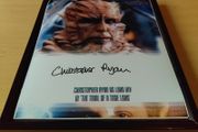 Doctor Who Autograph ! Photo Hand Signed By Christopher Ryan who played KIV ! Star Of Doctor Who ! Authentic !