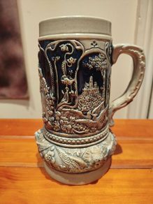 Vintage Albert Dewalt Beer Stein
