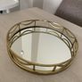 Gold Mirrored Tray Image 3