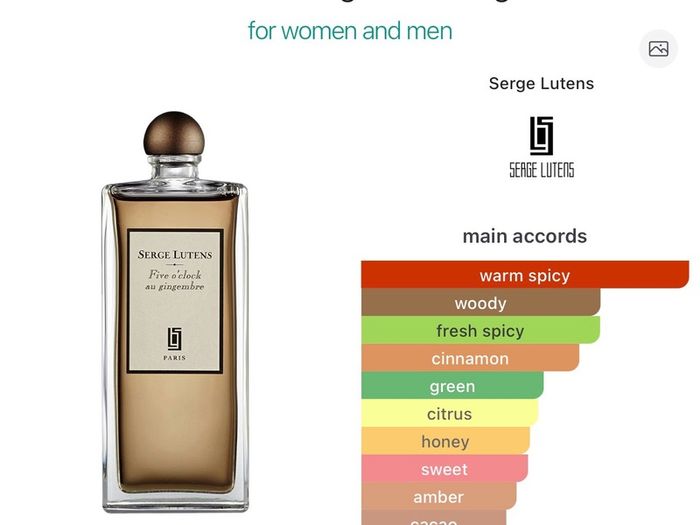 Serge Lutens: Five O'Clock Au Gingembre Discovery Samples