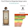 Serge Lutens: Five O'Clock Au Gingembre Discovery Samples Image 3