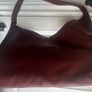 Burgundy leather bag from Muubaa Image 7