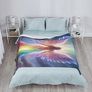 Soft Fleece Throw Blanket - 60x80 Inch Flannel Thick Fluffy Throw Blanket for Sofa Bed Couch or Chair, All Seasons Cozy Warm & Lightweight Blanket for Girls Kids Adults, Angel Pattern Image 5