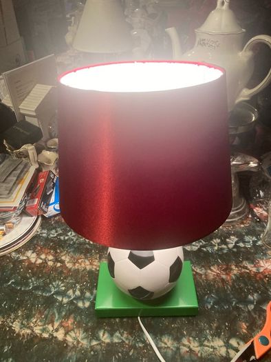 Football lamp postage extra