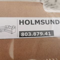 White brand new covers for Holmsund sofa