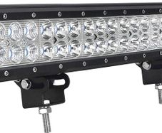 18 inch 108W Led Light Bar Spot Flood Combo Beam DC 12v 24v 6000k Waterproof Outdoor Offroad LED Work Light for Jeep Off-road Vehicles 4x4 Atvs Utvs(108W, Combo)