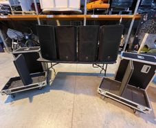 Electro-Voice ELX200 15" Flight Cased X 4