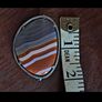 Agate 925.Silver Brooch Image 3