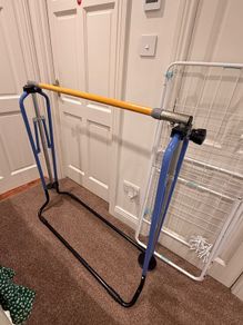 Adjustable Gymnastics Training Bar - Indoor/Outdoor Horizontal Kip Bar for Home Use