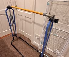 Adjustable Gymnastics Training Bar - Indoor/Outdoor Horizontal Kip Bar for Home Use