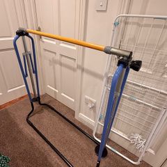 Adjustable Gymnastics Training Bar - Indoor/Outdoor Horizontal Kip Bar for Home Use