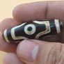Vintage Himalayan Tibetan 6 Eyes Agate Dzi Bead Amulet Image 9