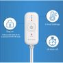 Electric Heating Pads XL with Auto Shut Off, Washable & Moist Heat Option, 3 Heat Levels, Heated Pad for Neck and Shoulders, 12"x24" Image 4