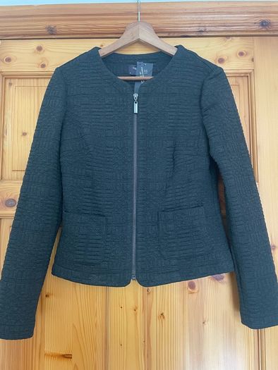 M&S textured slim fit jacket