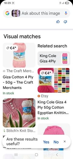 400 gr Giza Cotton Yarn