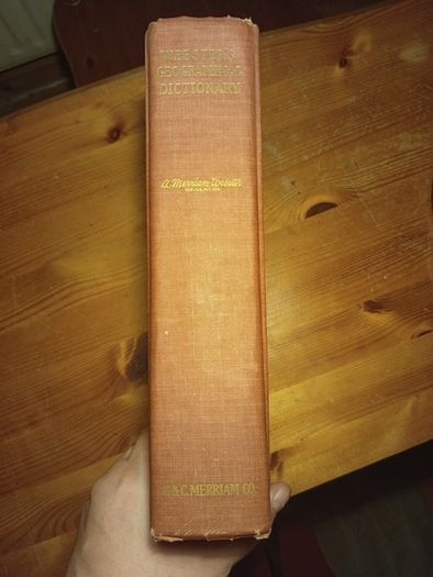 Webster's Geographical Dictionary