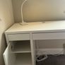 White Ikea Desk Image 6