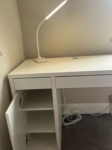 White Ikea Desk