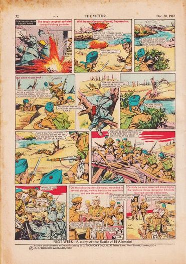 Victor #358 Dec 30th 1967dc Thomson Comic