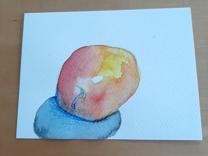 Original art (apple)