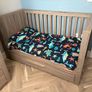 Mama and papas cot, mattress, chest of drawers Image 8
