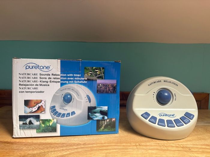Brand New - Puretone Naturcare Relaxation Tinnitus Therapy Ball Sound Machine