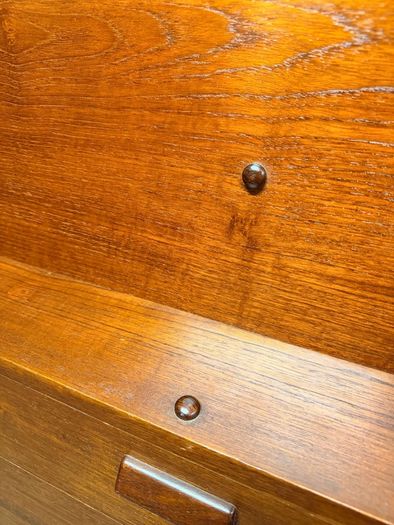 Early Borge Mogensen Model 145 Bureau in Teak and Oak