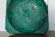 Vintage terracotta turkish serving dish