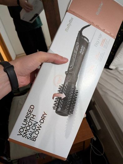 New BaByliss Big Hairy Rotating hair dryer