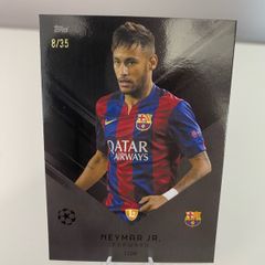 Topps Neymar /35 parallel UEFA club competition debut card