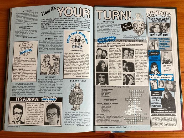 'OH BOY!' annual 1980
