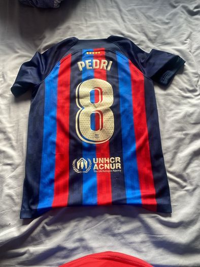 Barcelona medium kids pedri jersey