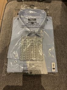 Blue Shirt Men's neck size 16 inch