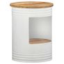 Coffee Table 43x55 cm Solid Mango Wood Image 9