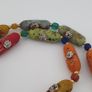 Antique Venetian Style Old Face Glass Beads & Old Face Glass Beads Necklace Image 10