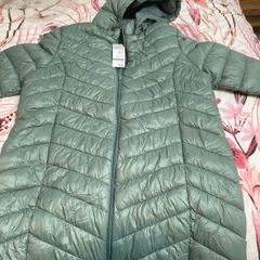 Sage green padded coat - size XL - brand new with tags