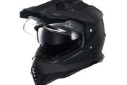 ILM Dual Sport Carbon Fiber Adventure Motorcycle Helmet sizes L and M