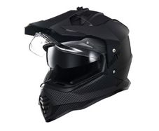 ILM Dual Sport Carbon Fiber Adventure Motorcycle Helmet sizes L and M
