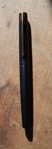 Vintage Parker 15 Matte Black Medium Fountain Pen