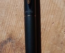 Vintage Parker 15 Matte Black Medium Fountain Pen