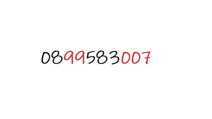 New VIP Gold Lucky Memorable Number Sim Card