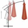 Cantilever Umbrella with Aluminium Pole 350 cm Terracotta Image 2