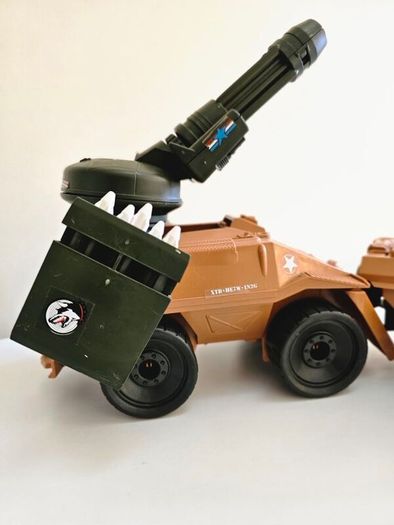 Vintage G.I. Joe Mean Dog Armored Vehicle Hasbro 1988