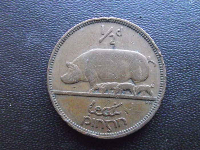 1943 Irish Half Penny