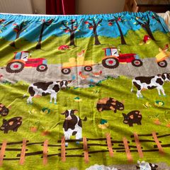 Kids farm curtains