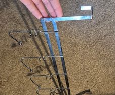 over-the-door hook rack