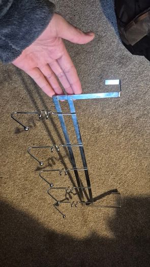 over-the-door hook rack