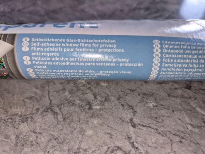 Bnwt self adhesive window film
